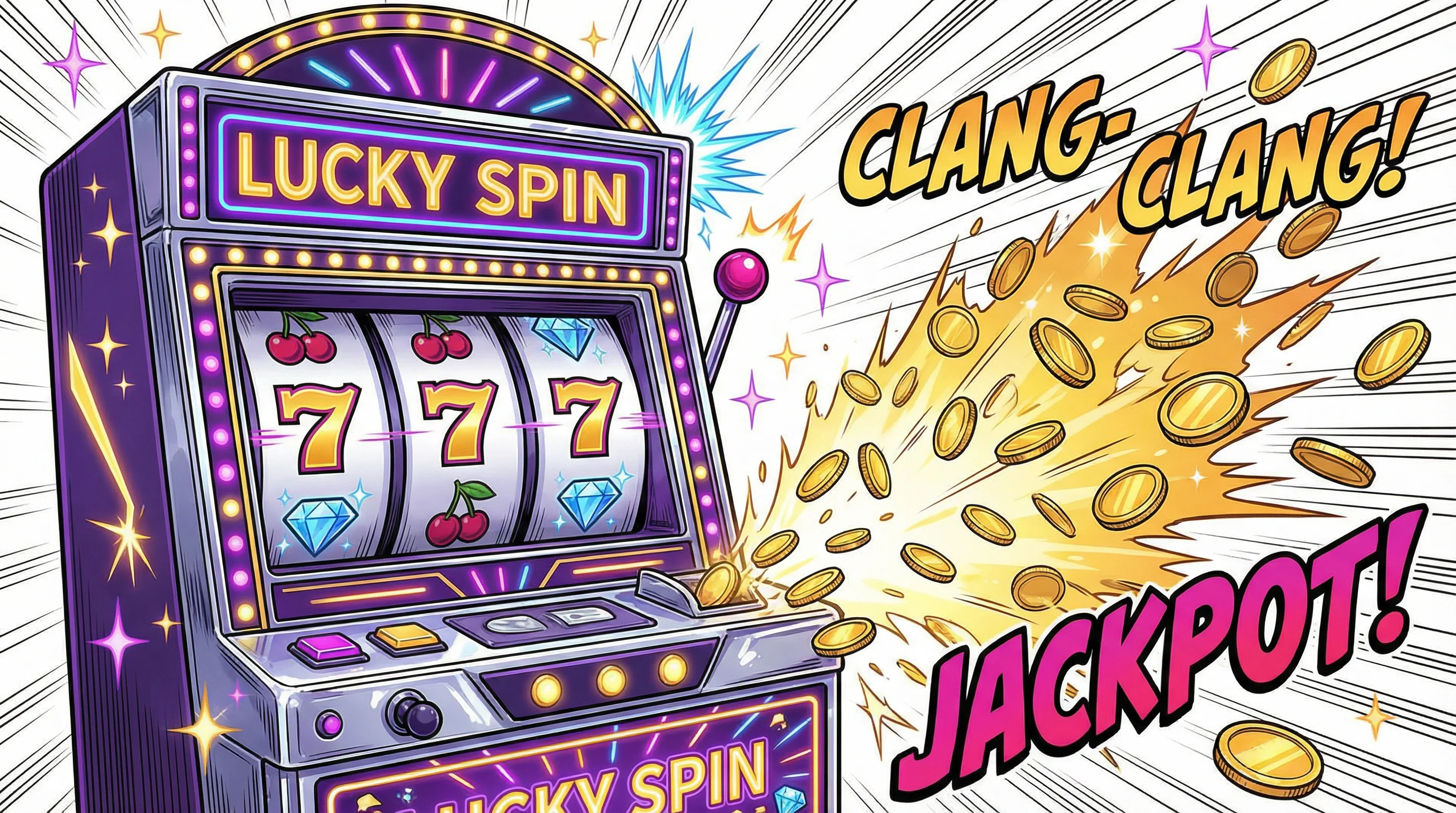 Caça-níqueis emocionantes no zzwin